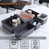 Gariella 2 x Schubladen Organizer 8-teilig Anthrazit Produktbild-Vorschau 6
