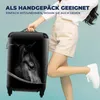 MuchoWow® Koffer Handgepäck Trolley Rollkoffer Kleine Produktbild-Vorschau 4