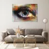Bilder auf glas - Auge Abstraktion - 100x70cm - Glasbilder Produktbild-Vorschau 7