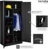 Vestiaire métallique comprenant 6 casiers et 1 penderie Voir les images du produit 5
