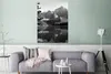 MuchoWow® Poster Schneebedeckte Berge und Wälder, die sich Produktbild-Vorschau 5