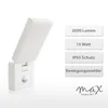 LED Aussenleuchten Bewegungsmelder schwenkbar | weiß IP65 Produktbild-Vorschau 2