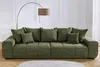 riess-ambiente XXL Sofa ELEGANCIA 285cm grün Cord Federkern Produktbild-Vorschau 19