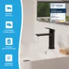 Badarmatur Mizarela - schwarz matt | Standard Badarmatur im Produktbild-Vorschau 7