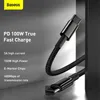 Cavo Usb-C Do Usb-C Baseus Tungsteno Oro, 100W, 2M (Czarny) Anteprima dell’immagine prodotto 22