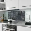Küchenrückwand Spritzschutz Glas mit Motiv Schieferfliesen Produktbild-Vorschau 2