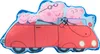 Peppa Wutz Kissen - Familie Wutz im Auto Plüsch Dekokissen Produktbild-Vorschau 1