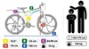 Horský bicykel skladací, 26 palcov, značka IwoBike VeloniX, Náhľad obrázku produktu 17