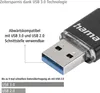 Hama USB-Stick Laeta Twin, USB 3.0, 128GB, Schwarz Produktbild-Vorschau 4