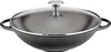 Küchenprofi Wok mit Glasdeckel, 30 cm schwarz Produktbild-Vorschau 1