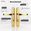 Domino Türdrücker-Garnitur ROMANA Langschild – Bad/WC Produktbild-Vorschau 5