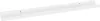 A white wall shelf with two small screw holes is shown against a white background. Produktbild-Vorschau