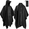 Ponchos, Wasserdichter Regenponcho, Leichter Atmungsaktive Produktbild-Vorschau 1