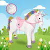 Pink Papaya koń do jazdy "Rainbow" 75 cm pluszowy z Podgląd zdjęcia produktu 2