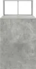 A front view of a desk with a concrete finish. Náhled obrázku produktu