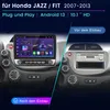10.1" Android 15 Autoradio Carplay Für Honda Fit Jazz Produktbild-Vorschau 2