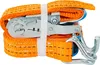 UNITRAILER Spanngurt mit Ratsche 4m 35mm 2t Zurrgurt orange Produktbild-Vorschau 3