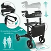 ELONEO inklapbare en lichte rollator met zitplaats, Productafbeelding-voorbeeld 7