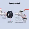 Kohoutek pro vypouštěcí adaptér nádrže IBC 3/4 palce se Náhled obrázku produktu 5