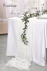 10 Stück Seihtuch-Tischläufer Weiß,90 x 300 cm Rustikaler Produktbild-Vorschau 5