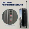 MuchoWow® Koffer Handgepäck Trolley Rollkoffer Kleine Produktbild-Vorschau 3