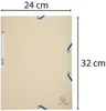 EXACOMPTA Eckspannermappe DIN A4 Karton elfenbein Produktbild-Vorschau 8