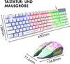 Gaming-Tastatur mit Maus Deutsches Layout QWERTZ Produktbild-Vorschau 7