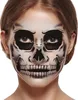 Tattoo Gesicht Skelett Knochen Halloween Produktbild-Vorschau 1