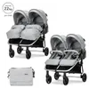 Lorelli DUO Zwillingsbuggy/Geschwisterbuggy bis 22 kg – 2 Produktbild-Vorschau 4