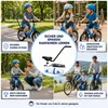 Puky Fahrradlernhilfe Sattel mit Schiebestange black TOP Produktbild-Vorschau 7