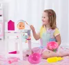 Malplay Babypuppe Fütternde in Kleidung Töpfchen Flasche Produktbild-Vorschau 5