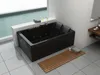 Vírivka Torino 180 x 120 cm, čierna Náhľad obrázku produktu 1