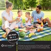 KESSER® Picknickdecke campingdecke XXL 200 x 200 cm - Produktbild-Vorschau 3