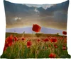 MuchoWow® Outdoor Kissen - Bunter Himmel über vielen Produktbild-Vorschau 1