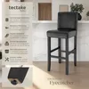 tectake® Barhocker Sitzhöhe 76 cm Produktbild-Vorschau 2