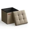 SONGMICS Sitzhocker mit Stauraum, kleine klappbare Produktbild-Vorschau 6