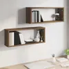 vidaXL Mensole a cubo 2 pz. Aspetto rovere marrone Anteprima dell’immagine prodotto 6