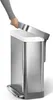 simplehuman CW2024, 45 l, Rechteckig, Edelstahl, Edelstahl, Produktbild-Vorschau 15