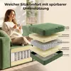 Cord Modulsofa mit Tiefsitz, frei kombinierbares Ecksofa Produktbild-Vorschau 5
