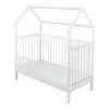 Baby-Delux Babybett Hausbett Gitterbett 120x60 weiß Produktbild-Vorschau 5