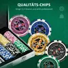 Fortuna Lai Pokerkoffer Set 300 Chips 11,5g Komplett Produktbild-Vorschau 5