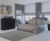 Komoda Malwa M8 120 cm z 8 szufladami w kolorze czarnym Podgląd zdjęcia produktu 5