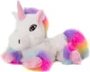 Habibi Plush Premium Wärmetier Einhorn Regenbogen mit Hirse Produktbild-Vorschau 14