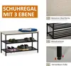 HOMCOM 2-in-1 Garderobenset Flurgaderobe mit Sitzbank Produktbild-Vorschau 4