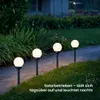 LED Solar Wegleuchte 'Globus' - warmweiße LED - H: 27cm - Produktbild-Vorschau 10