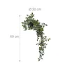 Relaxdays - Plantes artificielles suspendues, lot de 2 Voir les images du produit 4