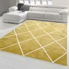 Teppich Skandinavischer Stil Wohnzimmer Rautenmuster - Produktbild-Vorschau 1