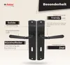 DOMINO Türgriff 72 Drückergarnitur BB- Buntbart Set | Produktbild-Vorschau 8