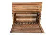 Multibox Hochbeet Holz 92x32x80cm mit Stauraum & Rollen Produktbild-Vorschau 3