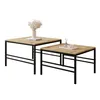 Idohome - Moderner Couchtisch FORMA 2in1 70/60 cm, für das Produktbild-Vorschau 8